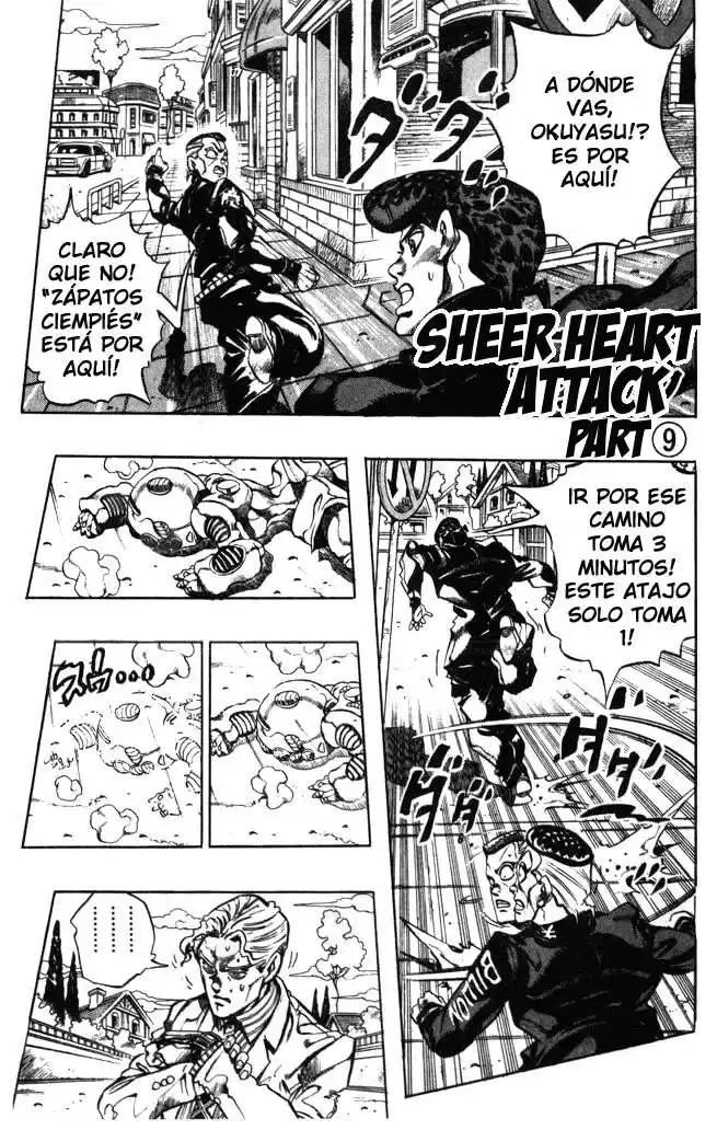 JoJo's Bizarre Adventure Parte 4: Diamond Is Unbreakable Capitulo 97: Sheer Heart Attack, Parte 9 página 2