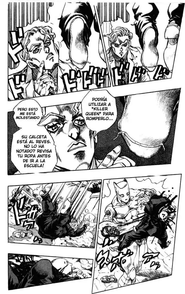 JoJo's Bizarre Adventure Parte 4: Diamond Is Unbreakable Capitulo 97: Sheer Heart Attack, Parte 9 página 4