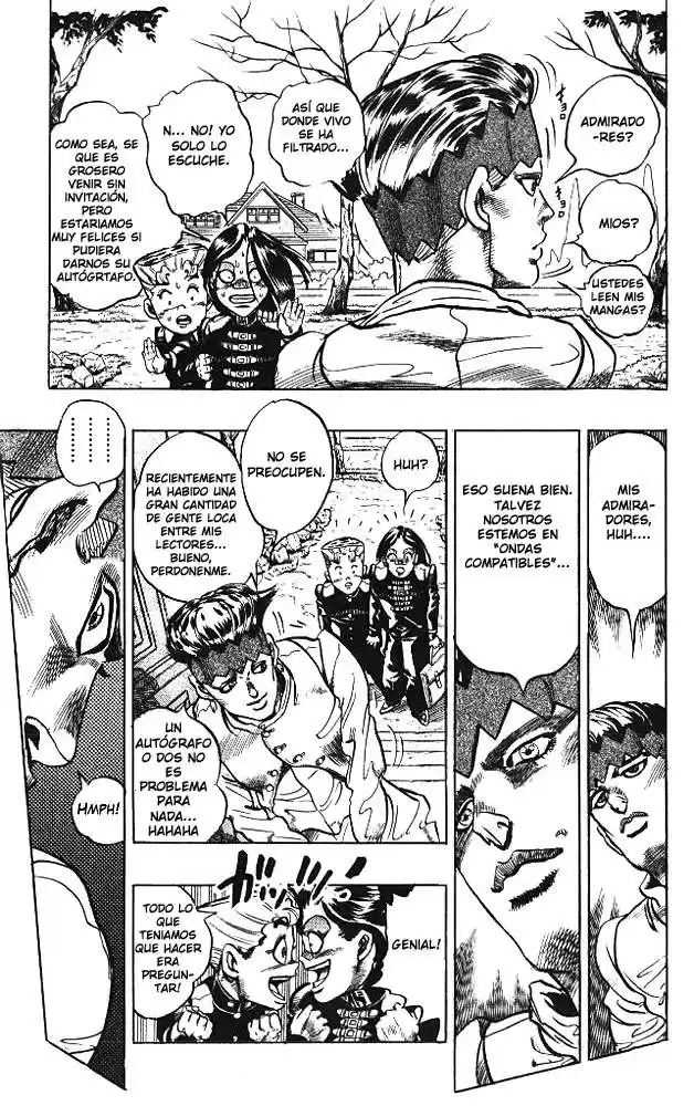 JoJo's Bizarre Adventure Parte 4: Diamond Is Unbreakable Capitulo 53: Vamos a la Casa del Mangaka, Parte 1 página 12