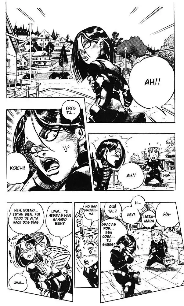 JoJo's Bizarre Adventure Parte 4: Diamond Is Unbreakable Capitulo 53: Vamos a la Casa del Mangaka, Parte 1 página 3