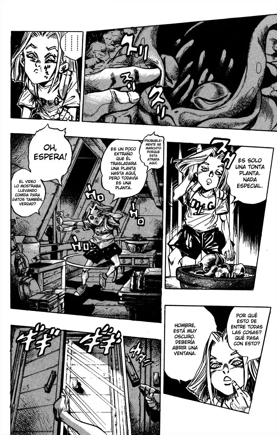 JoJo's Bizarre Adventure Parte 4: Diamond Is Unbreakable Capitulo 132: Al Gato le Gusta Yoshikage Kira, Parte 6 página 4