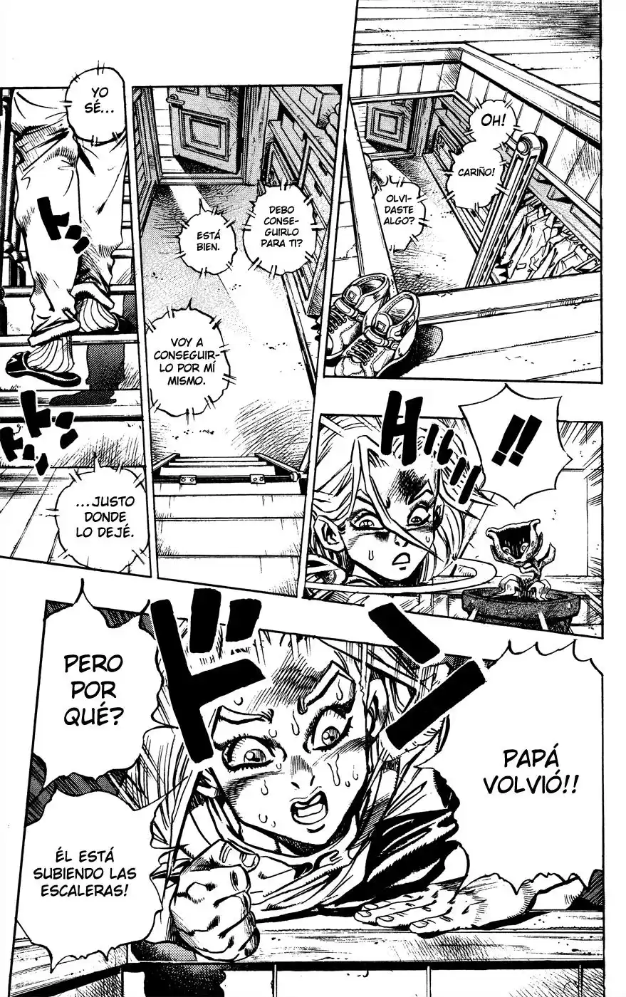 JoJo's Bizarre Adventure Parte 4: Diamond Is Unbreakable Capitulo 132: Al Gato le Gusta Yoshikage Kira, Parte 6 página 7