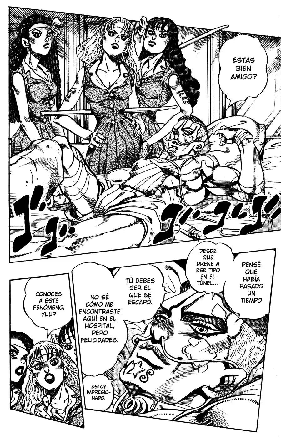 JoJo's Bizarre Adventure Parte 4: Diamond Is Unbreakable Capitulo 126: Highway Star, Parte 8 página 3