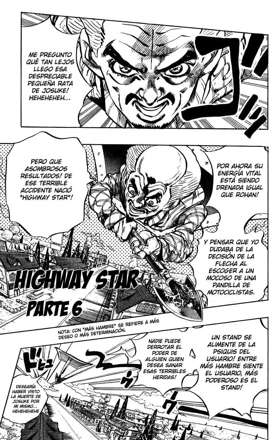 JoJo's Bizarre Adventure Parte 4: Diamond Is Unbreakable Capitulo 124: Highway Star, Parte 6 página 2