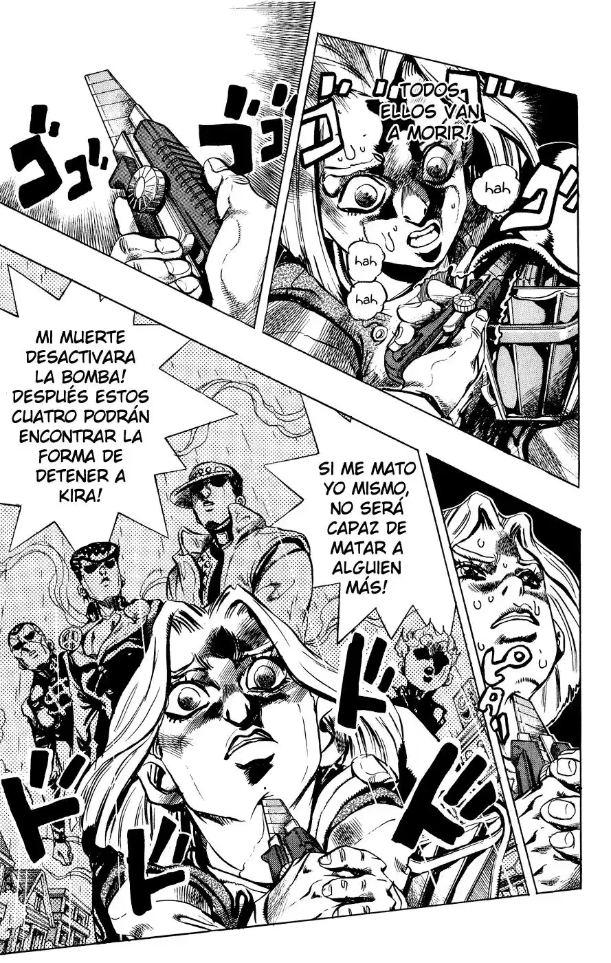 JoJo's Bizarre Adventure Parte 4: Diamond Is Unbreakable Capitulo 158: Another One Bites The Dust, Parte 6 página 8