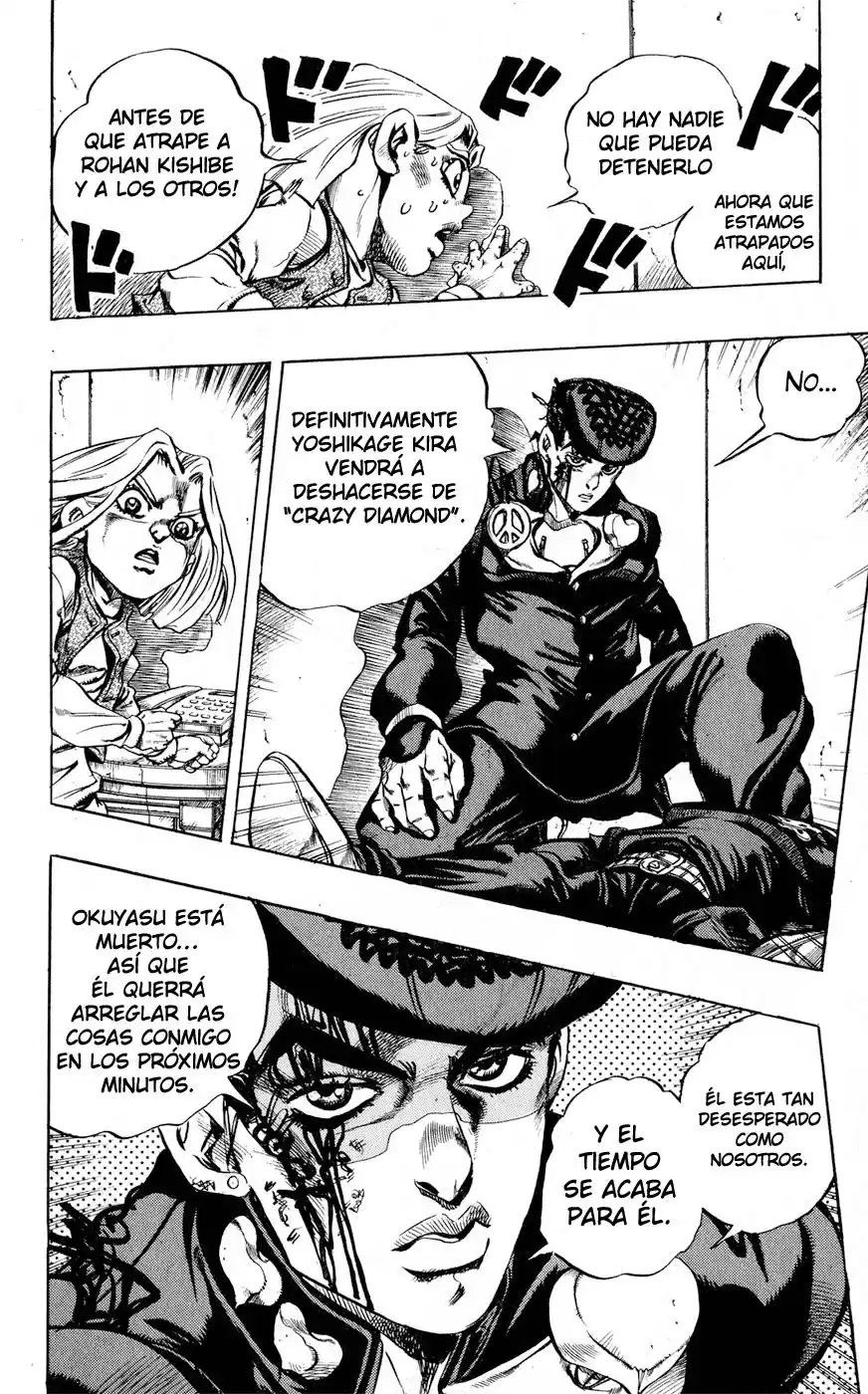 JoJo's Bizarre Adventure Parte 4: Diamond Is Unbreakable Capitulo 166: Crazy Diamond Is Unbreakable, Parte 4 página 11