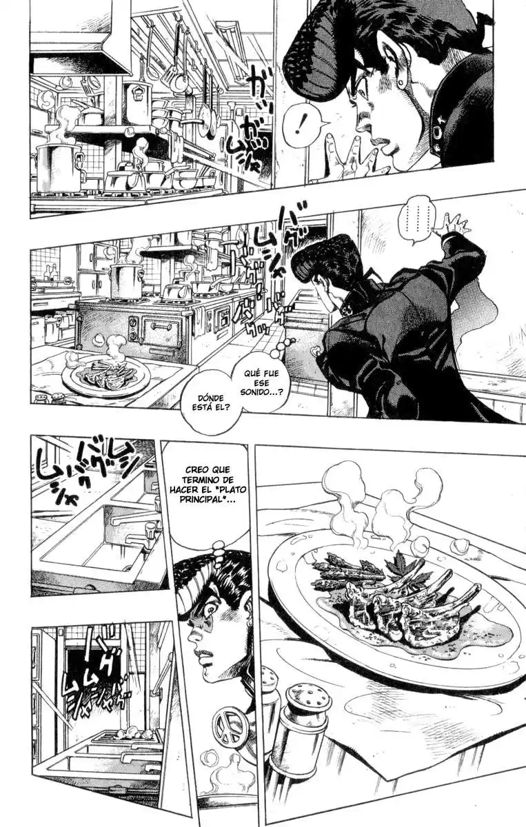 JoJo's Bizarre Adventure Parte 4: Diamond Is Unbreakable Capitulo 41: Vamos a Comer Comida Italiana, Parte 4 página 5