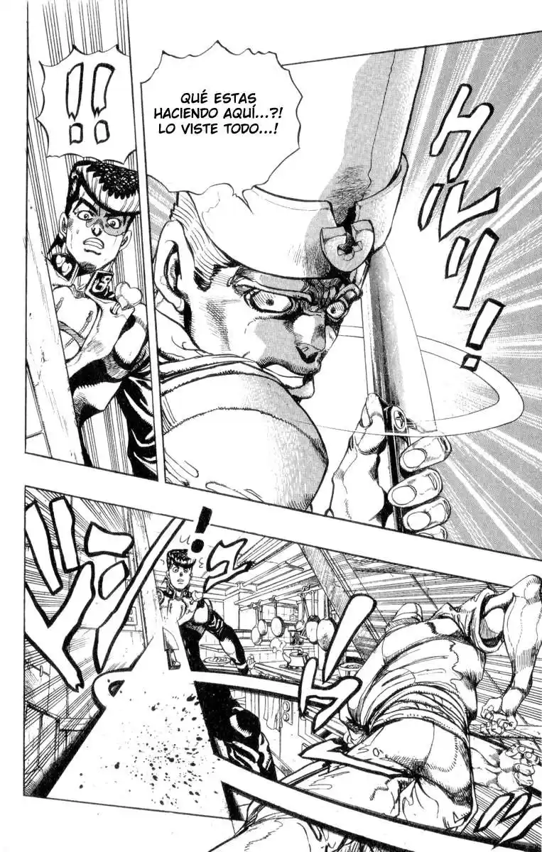 JoJo's Bizarre Adventure Parte 4: Diamond Is Unbreakable Capitulo 41: Vamos a Comer Comida Italiana, Parte 4 página 7