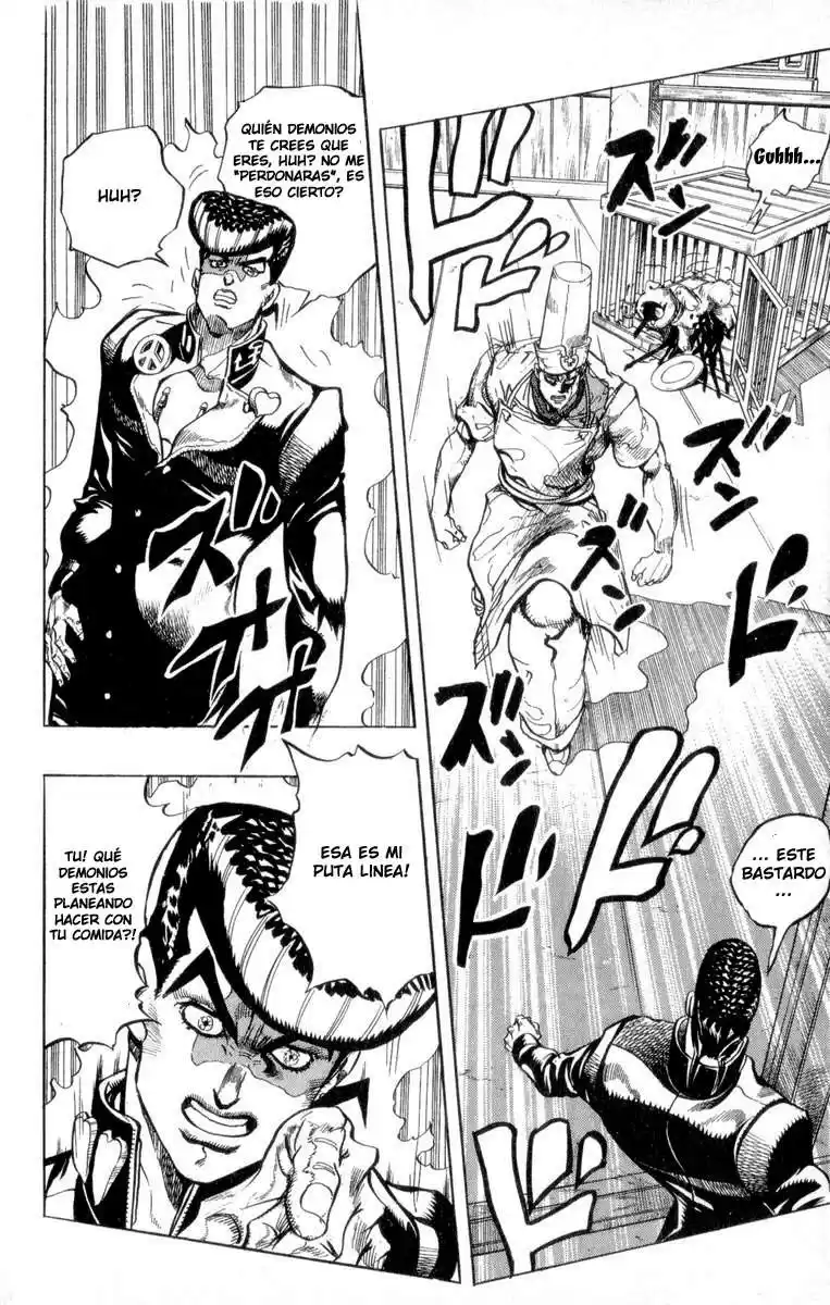 JoJo's Bizarre Adventure Parte 4: Diamond Is Unbreakable Capitulo 41: Vamos a Comer Comida Italiana, Parte 4 página 9