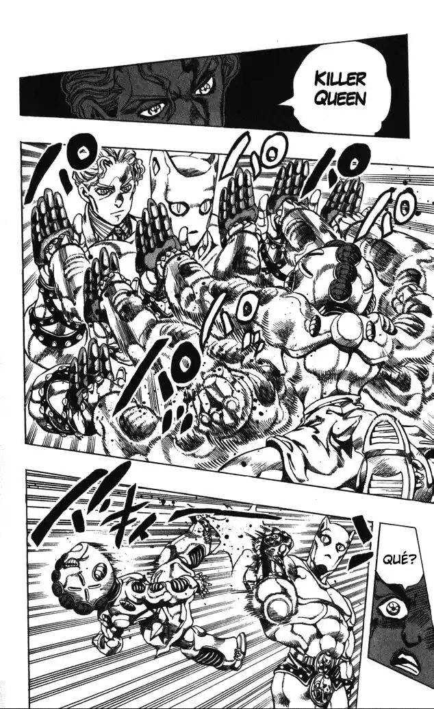 JoJo's Bizarre Adventure Parte 4: Diamond Is Unbreakable Capitulo 96: Sheer Heart Attack, Parte 8 página 6