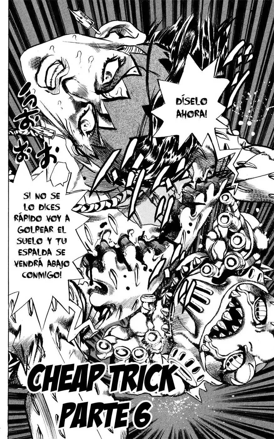 JoJo's Bizarre Adventure Parte 4: Diamond Is Unbreakable Capitulo 152: Cheap Trick, Parte 6 página 3