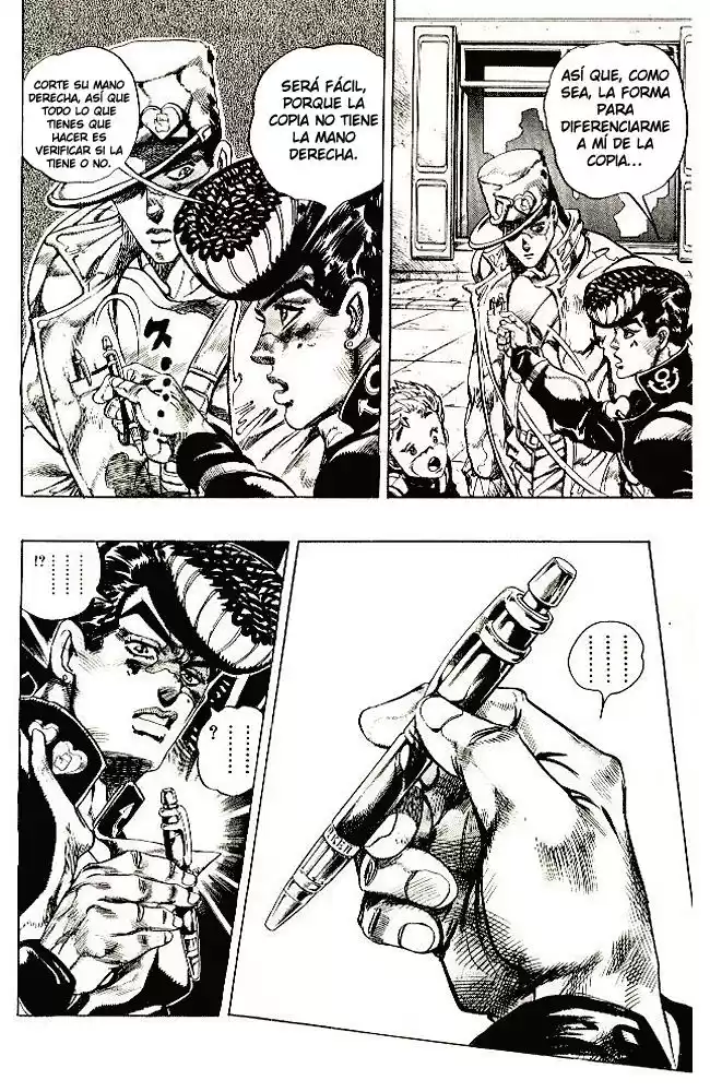 JoJo's Bizarre Adventure Parte 4: Diamond Is Unbreakable Capitulo 28: Toshikazu Hazamada (Surface), Parte 5 página 10