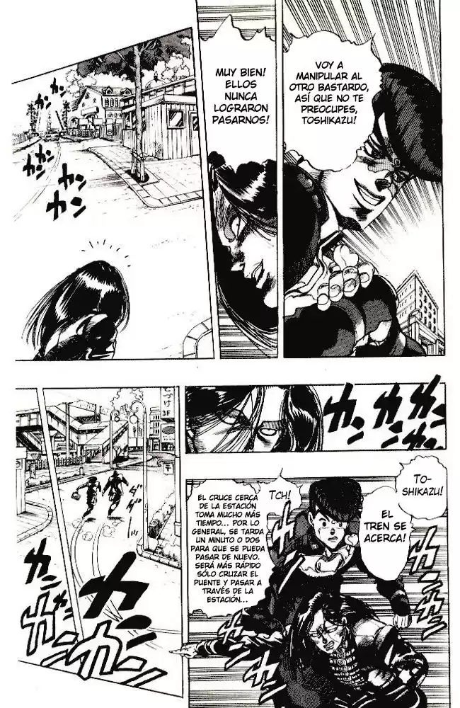 JoJo's Bizarre Adventure Parte 4: Diamond Is Unbreakable Capitulo 28: Toshikazu Hazamada (Surface), Parte 5 página 5