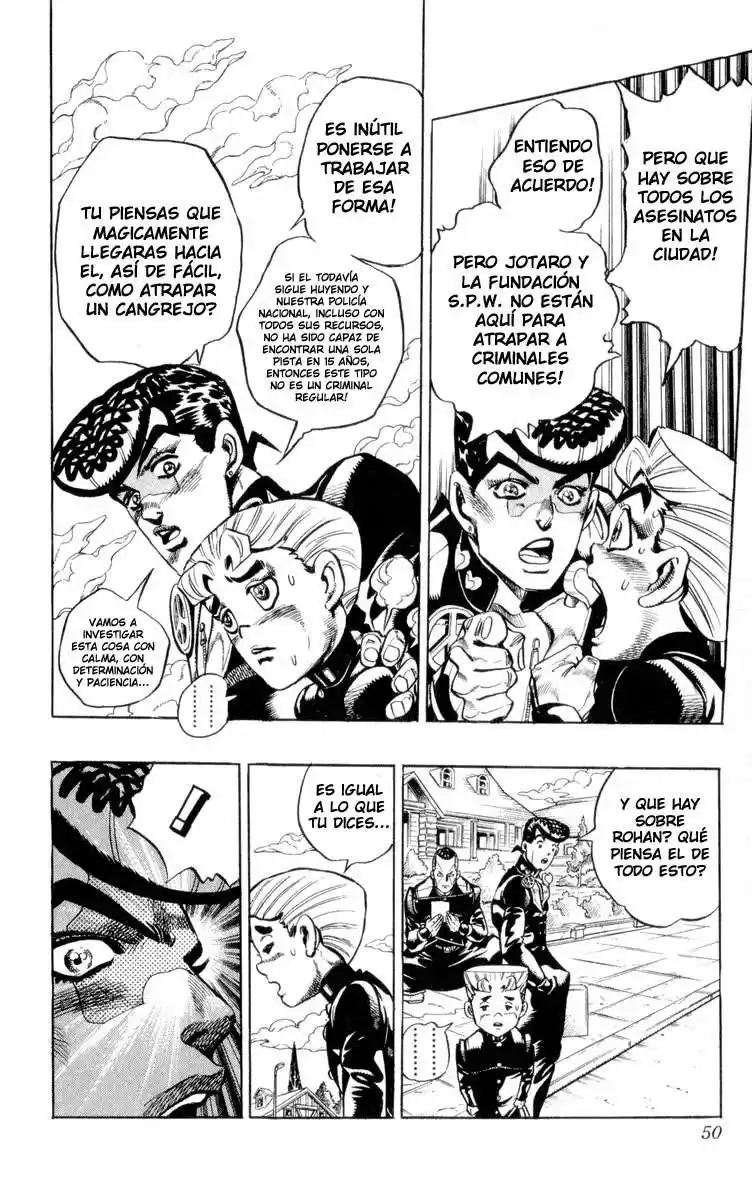 JoJo's Bizarre Adventure Parte 4: Diamond Is Unbreakable Capitulo 69: La Aventura de Rohan Kishibe, Parte 5 página 5