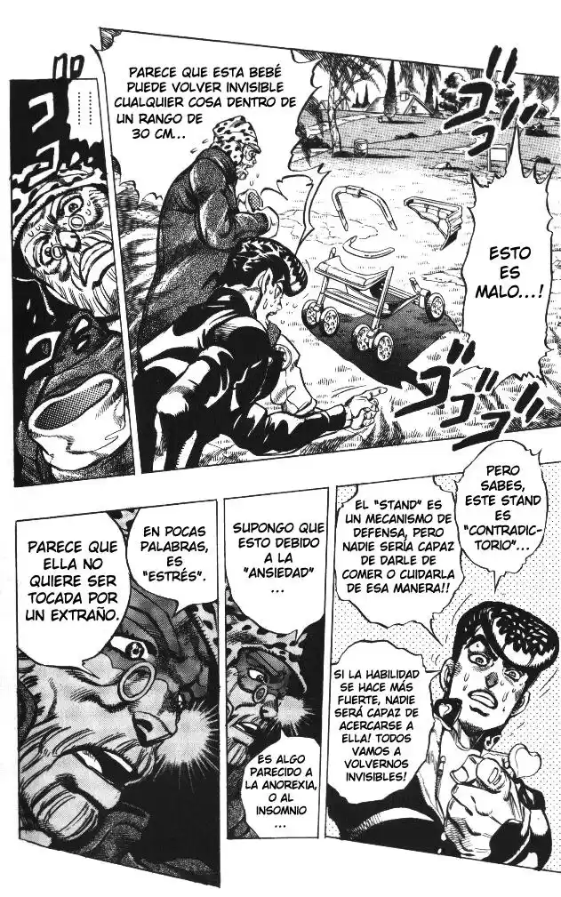 JoJo's Bizarre Adventure Parte 4: Diamond Is Unbreakable Capitulo 52: ¡Encontramos Algo Malo!, Parte 3 página 6