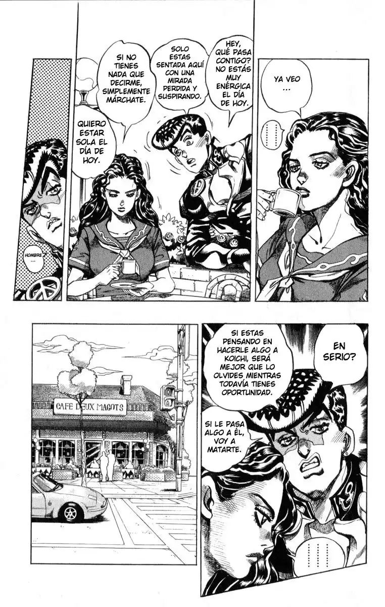 JoJo's Bizarre Adventure Parte 4: Diamond Is Unbreakable Capitulo 83: Yukako Yamagishi Sueña con ser Cenicienta, Parte 1 página 4