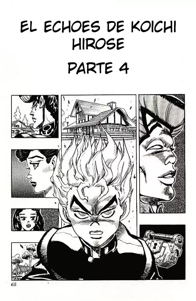 JoJo's Bizarre Adventure Parte 4: Diamond Is Unbreakable Capitulo 22: Koichi Hirose (Echoes), Parte 4 página 2