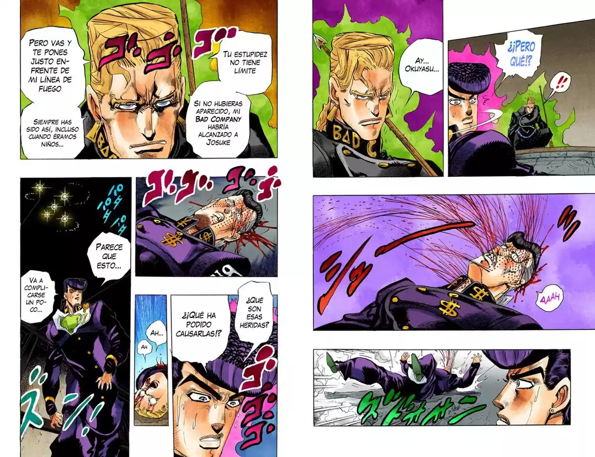 JoJo's Bizarre Adventure Parte 4: Diamond Is Unbreakable Capitulo 11: Los Hermanos Nijimura, Parte 3 página 10