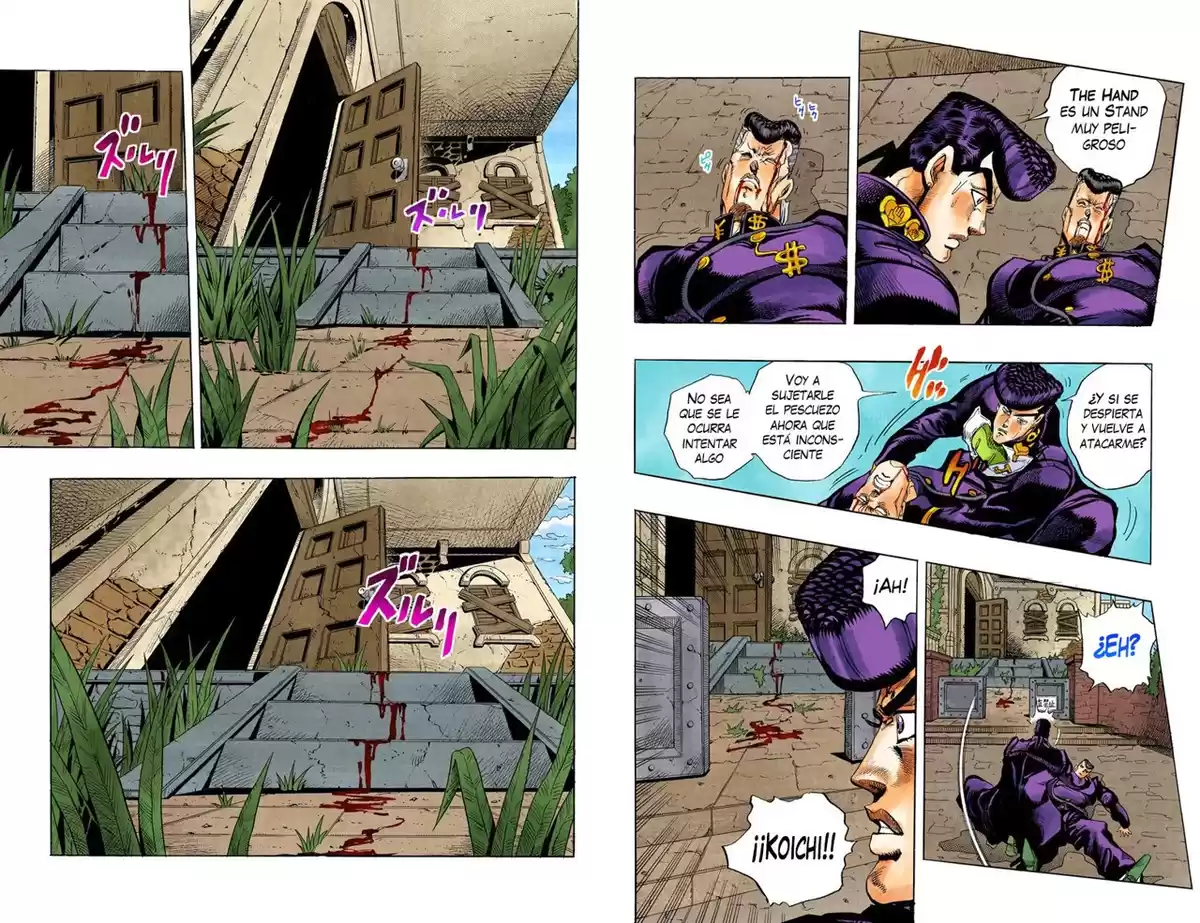 JoJo's Bizarre Adventure Parte 4: Diamond Is Unbreakable Capitulo 11: Los Hermanos Nijimura, Parte 3 página 5