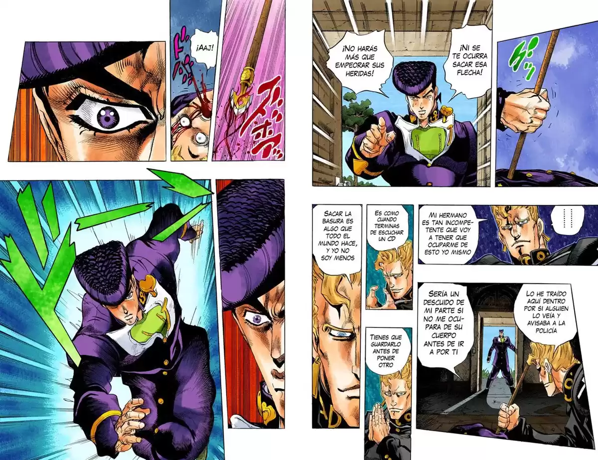 JoJo's Bizarre Adventure Parte 4: Diamond Is Unbreakable Capitulo 11: Los Hermanos Nijimura, Parte 3 página 7