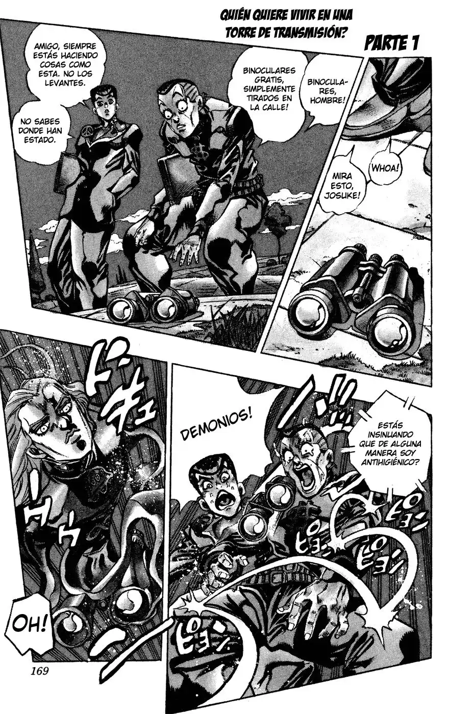 JoJo's Bizarre Adventure Parte 4: Diamond Is Unbreakable Capitulo 133: Vivamos en una Torre de Transmisión, Parte 1 página 2