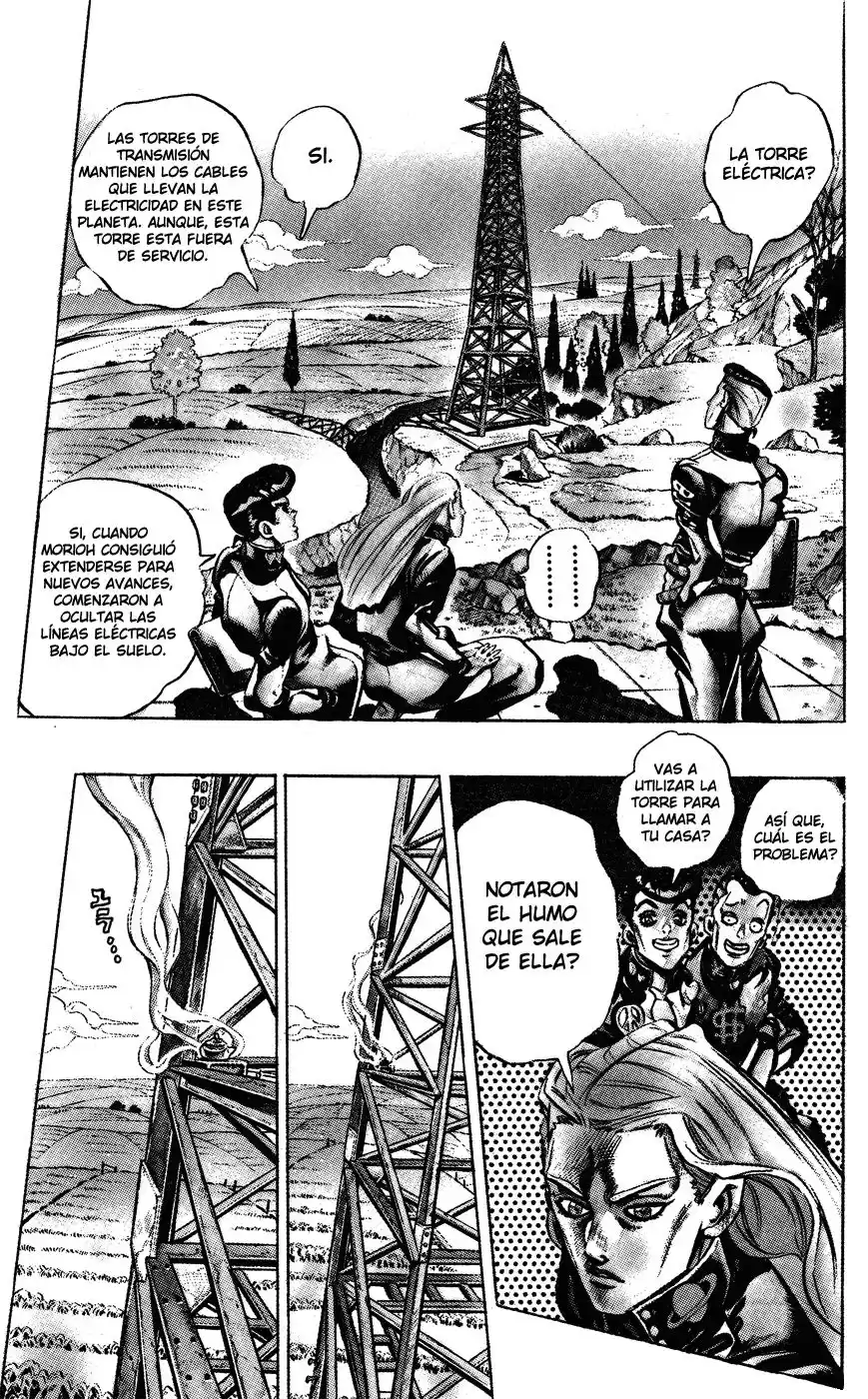 JoJo's Bizarre Adventure Parte 4: Diamond Is Unbreakable Capitulo 133: Vivamos en una Torre de Transmisión, Parte 1 página 7