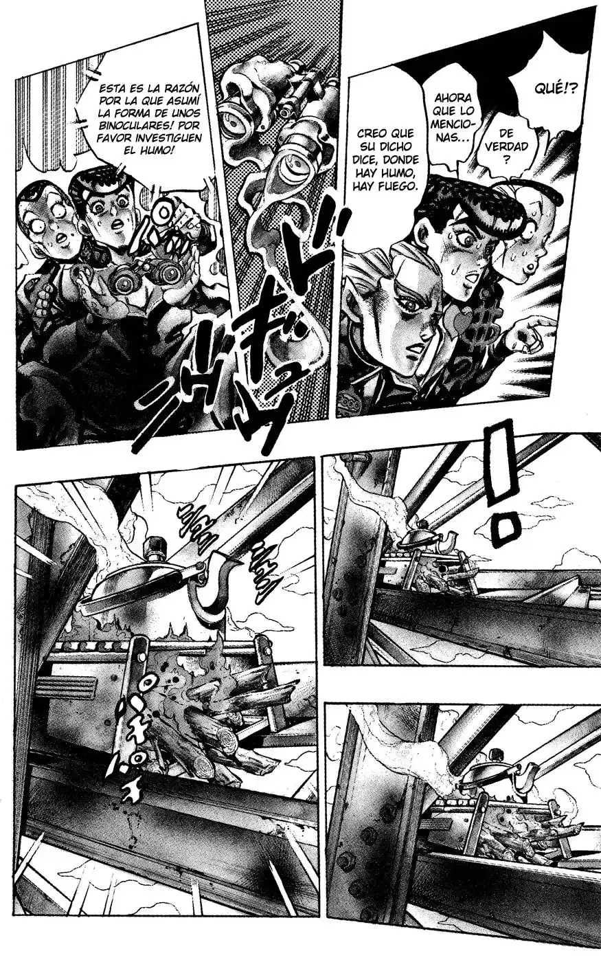 JoJo's Bizarre Adventure Parte 4: Diamond Is Unbreakable Capitulo 133: Vivamos en una Torre de Transmisión, Parte 1 página 8