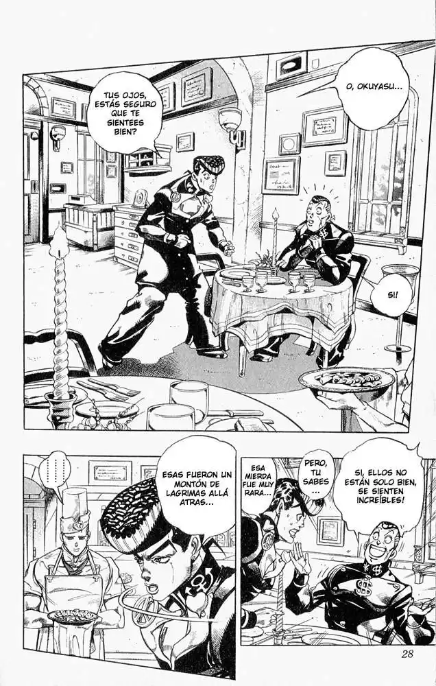 JoJo's Bizarre Adventure Parte 4: Diamond Is Unbreakable Capitulo 39: Vamos a Comer Comida Italiana, Parte 2 página 3