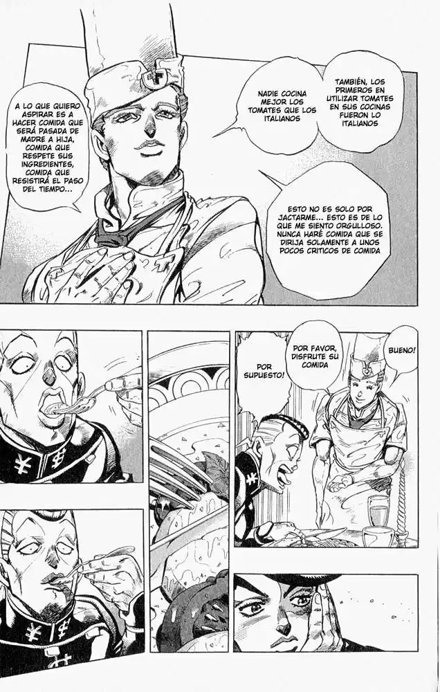 JoJo's Bizarre Adventure Parte 4: Diamond Is Unbreakable Capitulo 39: Vamos a Comer Comida Italiana, Parte 2 página 6