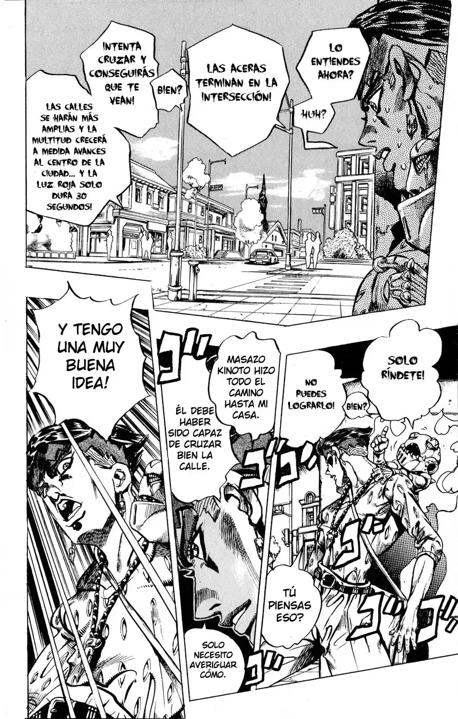 JoJo's Bizarre Adventure Parte 4: Diamond Is Unbreakable Capitulo 150: Cheap Trick, Parte 4 página 15