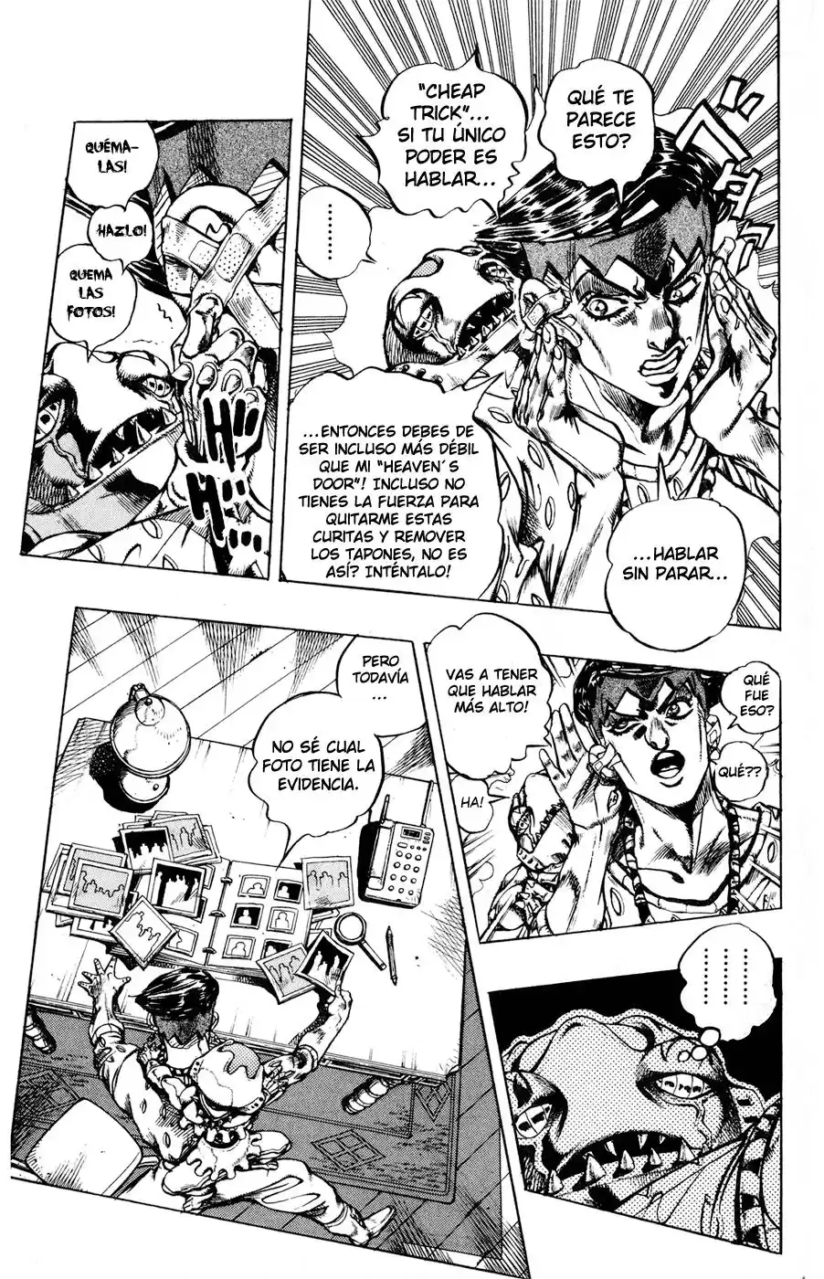 JoJo's Bizarre Adventure Parte 4: Diamond Is Unbreakable Capitulo 150: Cheap Trick, Parte 4 página 4