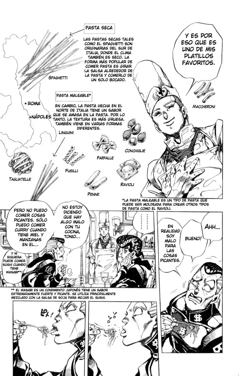 JoJo's Bizarre Adventure Parte 4: Diamond Is Unbreakable Capitulo 40: Vamos a Comer Comida Italiana, Parte 3 página 4