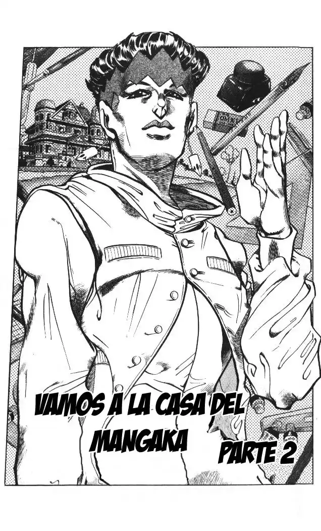 JoJo's Bizarre Adventure Parte 4: Diamond Is Unbreakable Capitulo 54: Vamos a la Casa del Mangaka, Parte 2 página 2