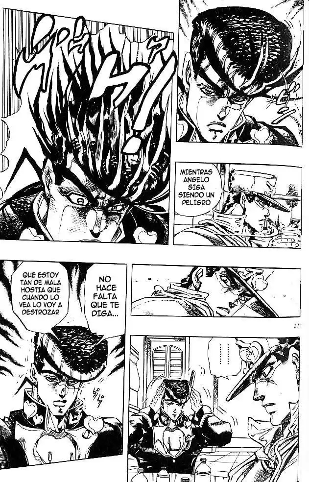 JoJo's Bizarre Adventure Parte 4: Diamond Is Unbreakable Capitulo 6: ¡Josuke Higashikata! Conoce a Angelo, Parte 3 página 4