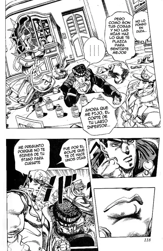 JoJo's Bizarre Adventure Parte 4: Diamond Is Unbreakable Capitulo 6: ¡Josuke Higashikata! Conoce a Angelo, Parte 3 página 5