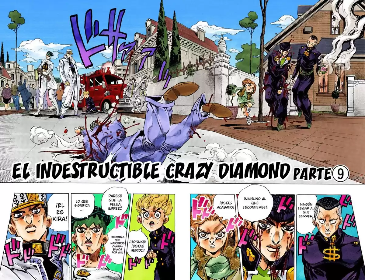 JoJo's Bizarre Adventure Parte 4: Diamond Is Unbreakable Capitulo 171: Crazy Diamond Is Unbreakable, Parte 9 página 3