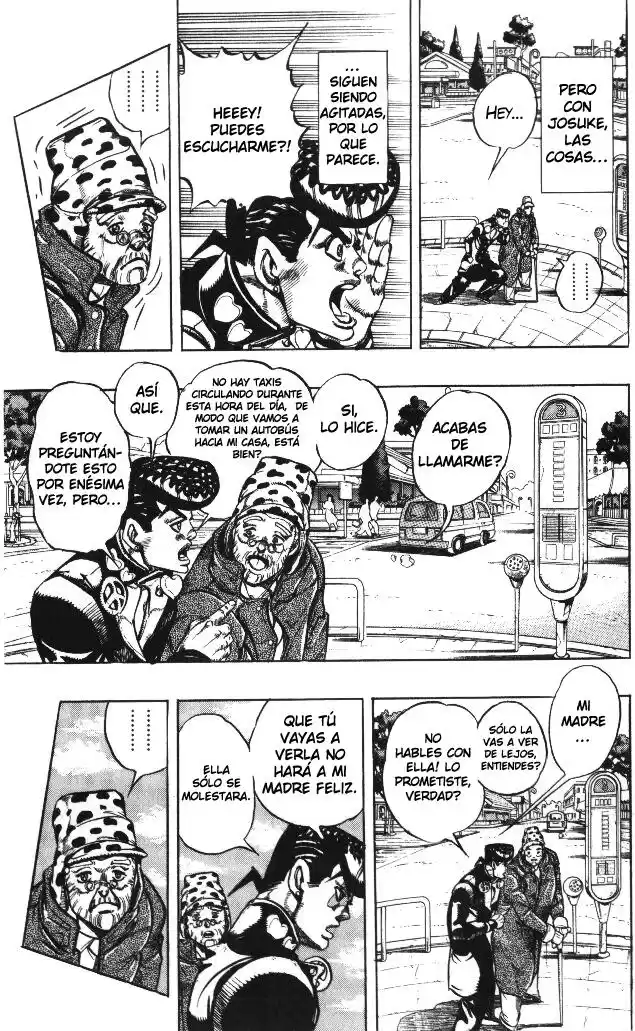 JoJo's Bizarre Adventure Parte 4: Diamond Is Unbreakable Capitulo 50: ¡Encontramos Algo Malo!, Parte 1 página 6