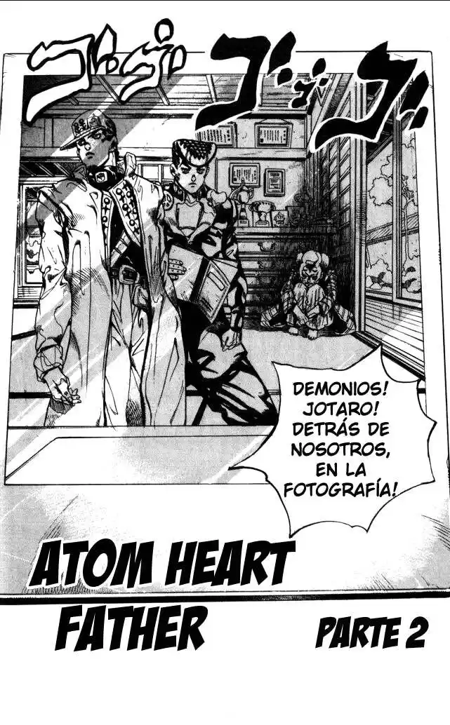 JoJo's Bizarre Adventure Parte 4: Diamond Is Unbreakable Capitulo 101: Atom Heart Father, Parte 2 página 2