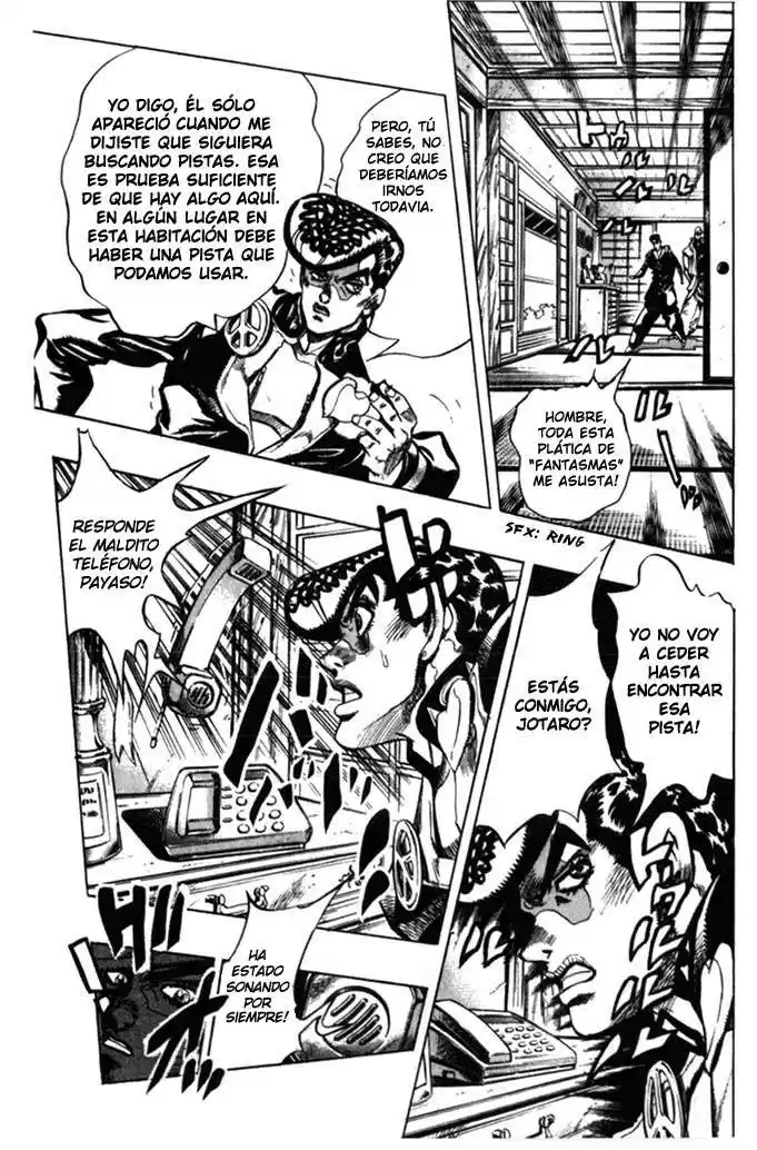 JoJo's Bizarre Adventure Parte 4: Diamond Is Unbreakable Capitulo 101: Atom Heart Father, Parte 2 página 6