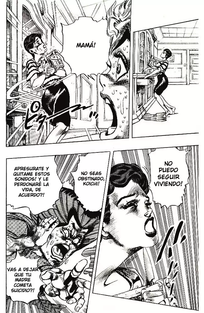 JoJo's Bizarre Adventure Parte 4: Diamond Is Unbreakable Capitulo 23: Koichi Hirose (Echoes), Parte 5 página 11