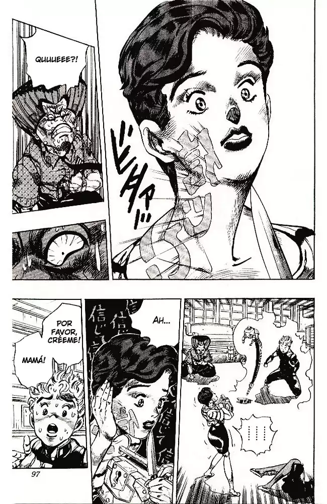 JoJo's Bizarre Adventure Parte 4: Diamond Is Unbreakable Capitulo 23: Koichi Hirose (Echoes), Parte 5 página 14