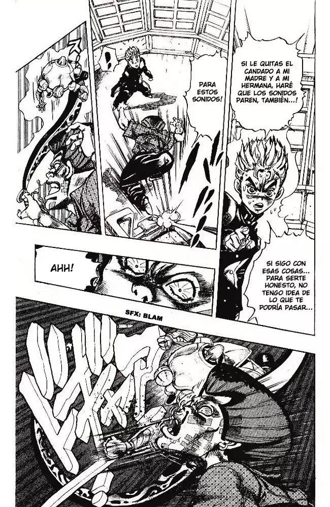 JoJo's Bizarre Adventure Parte 4: Diamond Is Unbreakable Capitulo 23: Koichi Hirose (Echoes), Parte 5 página 4