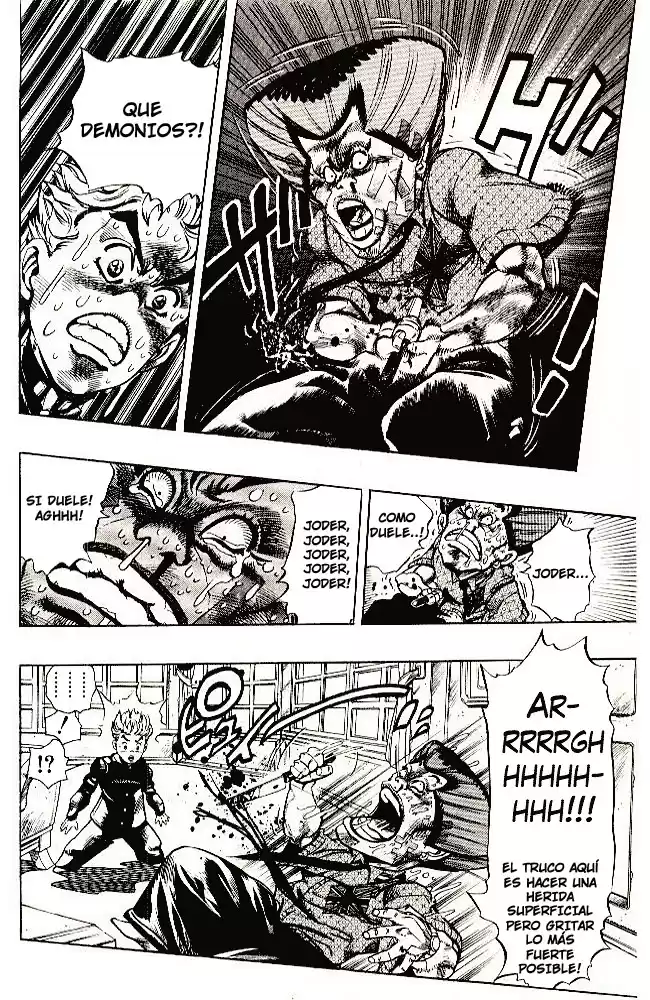 JoJo's Bizarre Adventure Parte 4: Diamond Is Unbreakable Capitulo 23: Koichi Hirose (Echoes), Parte 5 página 7