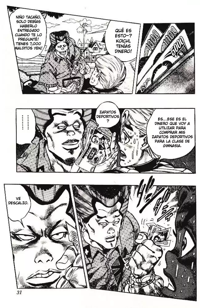 JoJo's Bizarre Adventure Parte 4: Diamond Is Unbreakable Capitulo 20: Koichi Hirose (Echoes), Parte 2 página 6