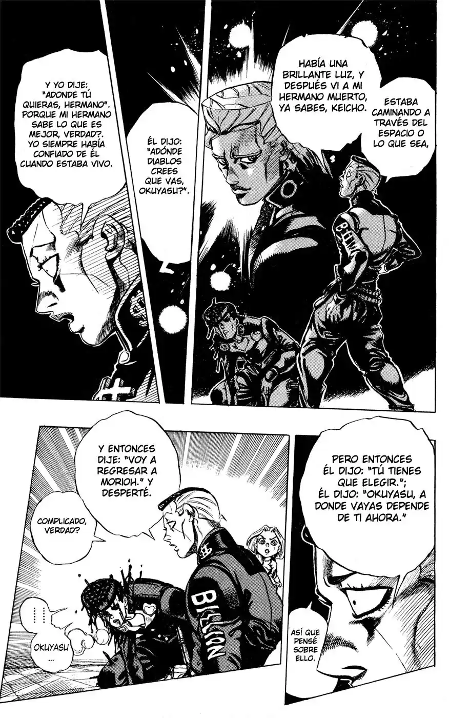 JoJo's Bizarre Adventure Parte 4: Diamond Is Unbreakable Capitulo 170: Crazy Diamond Is Unbreakable, Parte 8 página 9