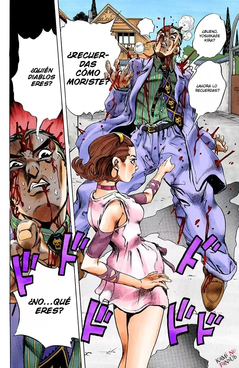 JoJo's Bizarre Adventure Parte 4: Diamond Is Unbreakable Capitulo 173: Los Espíritus Guardianes Del Pueblo página 11