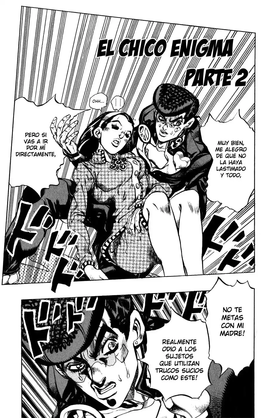 JoJo's Bizarre Adventure Parte 4: Diamond Is Unbreakable Capitulo 140: El Chico Enigma, Parte 2 página 2