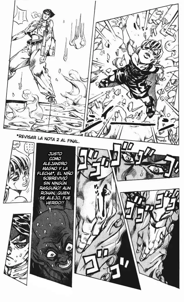 JoJo's Bizarre Adventure Parte 4: Diamond Is Unbreakable Capitulo 110: ¡Viene el Niño Piedra, Papel o Tijera!, Parte 5 página 10