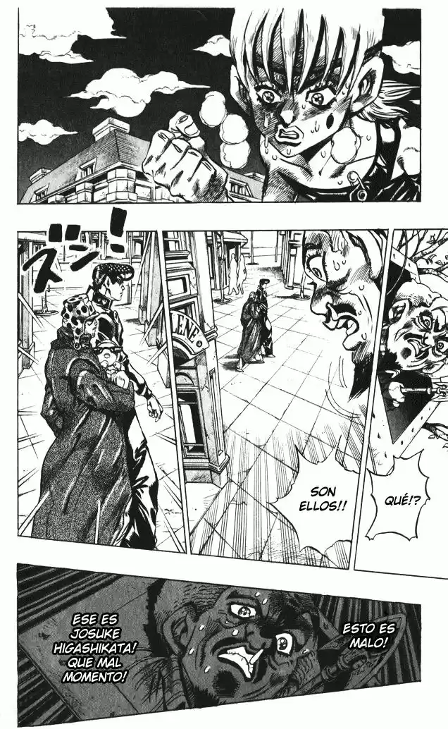 JoJo's Bizarre Adventure Parte 4: Diamond Is Unbreakable Capitulo 110: ¡Viene el Niño Piedra, Papel o Tijera!, Parte 5 página 3