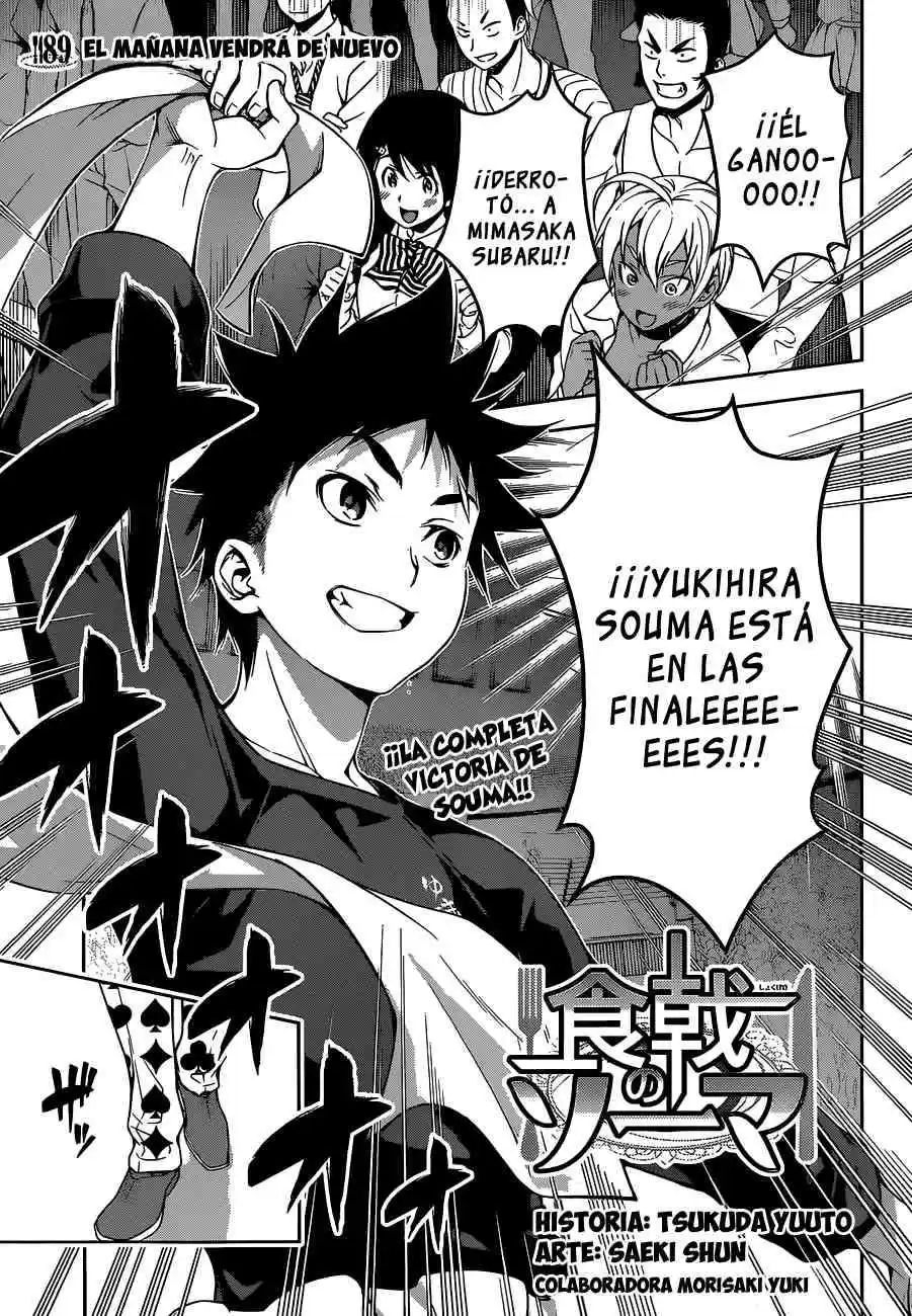 Shokugeki no Soma Capitulo 89 página 2